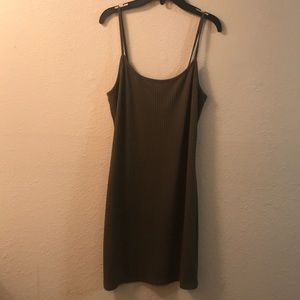 Urban Outfitters Mia Ribbed Knit Mini Dress